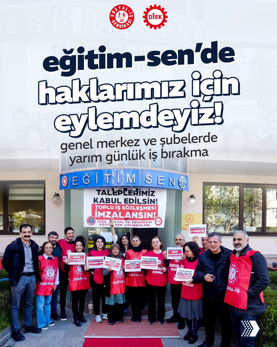 DİSK Sosyal-İş tweet media