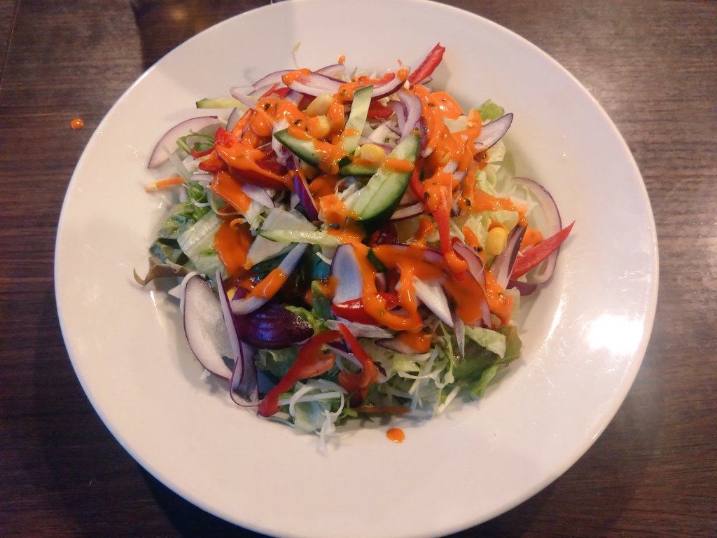 6FTcVxsGsw15397's tweet image. 浜松町のお宿に帰る前に🙋流石にパクチーハイボールには挑戦できんかった🤣
#simon
#シモン
#インド料理