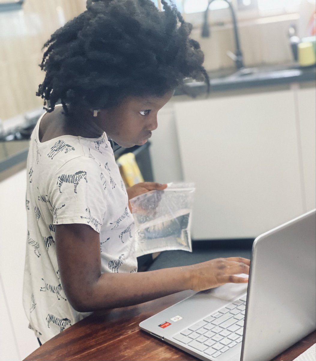 yawperbi's tweet image. Working from home and just spotted a #PerbiCub #scientist seriously experimenting in our #kitchen. Yeah, that’s yet another thing about #homeschooling—ALL of life is a classroom, lab, library… you name it. 

But come to think of it, is there any other place in our lives with