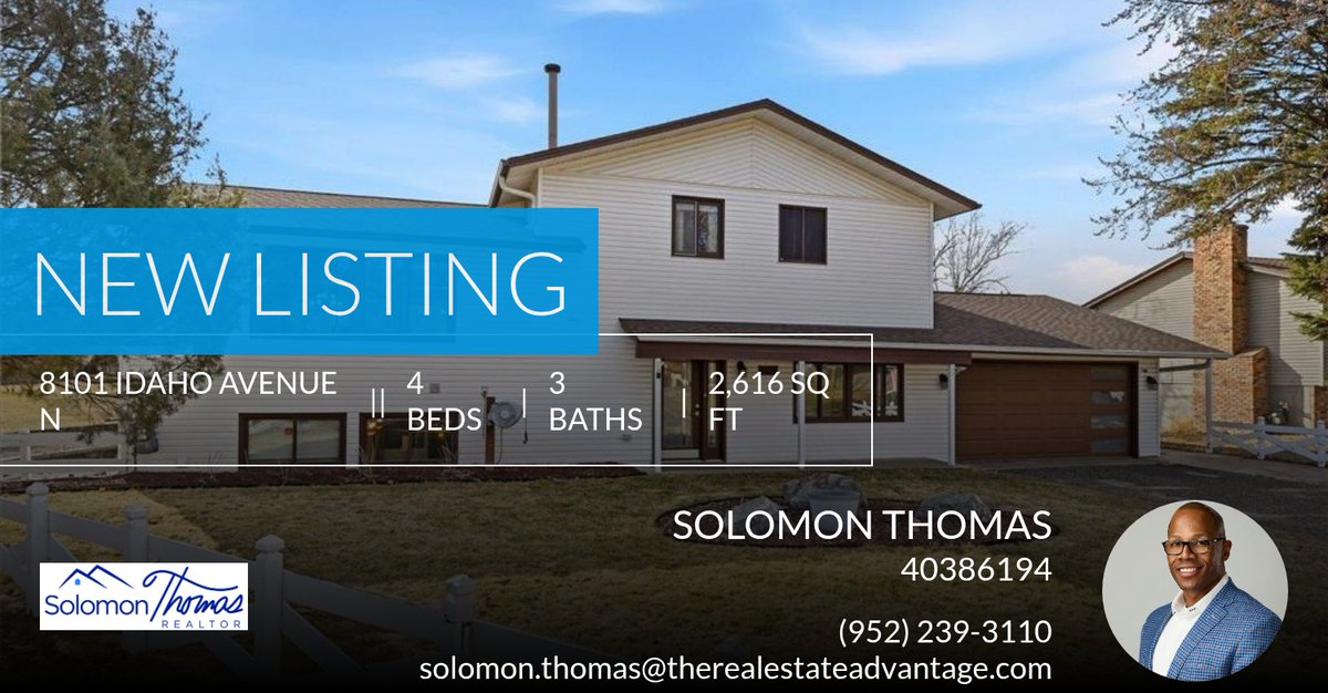 mnhometeam's tweet photo. 📍 New Listing 📍 Take a look at this fantastic new property that just hit the market located at 8101 Idaho Avenue N in Brooklyn Park. Reach out here or at (952) 239-3110 for more information

Committed to Excellence https://t.co/3Rb3eYfkHP https://t.co/25Ep8qmGyg