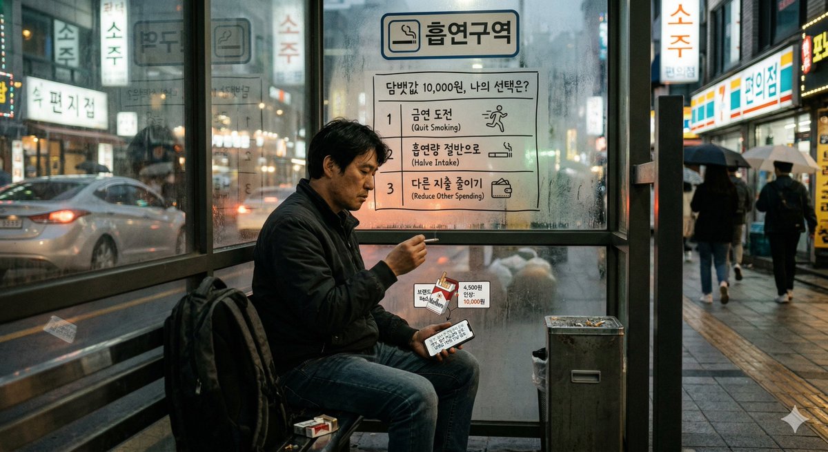 담배값 1만원대 인상 및 술 부담금 검토 관련 이미지