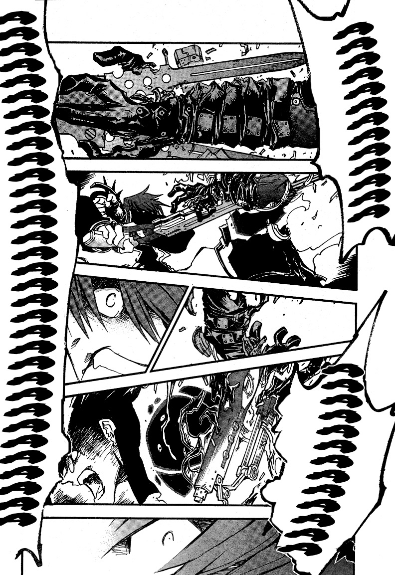 yes0indeed's tweet photo. @tongarisms @buriedlocket also when legato breaks it in their fight, the guns comes out https://t.co/gH3zDfbS4A