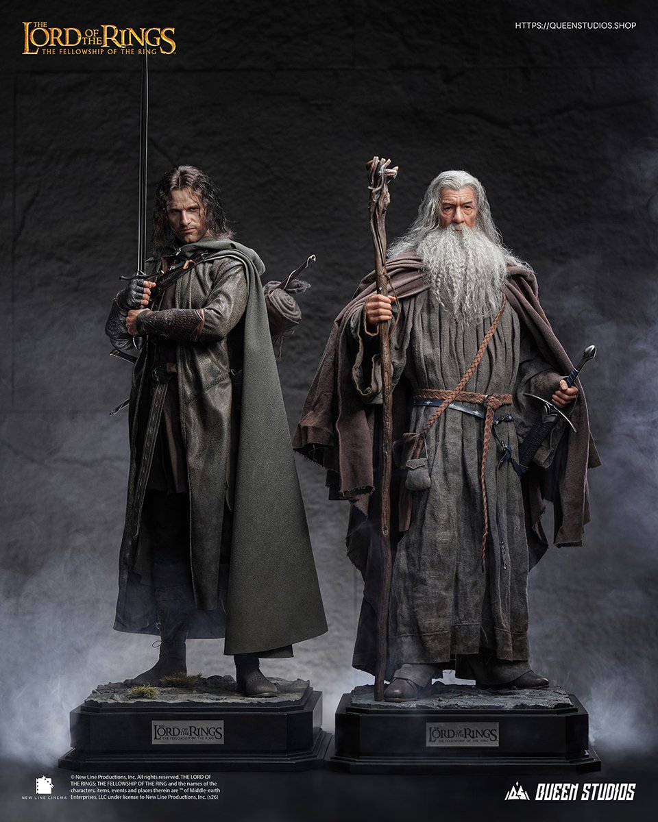 GHeroesEurope's tweet photo. Pre-Order the Queen Studios The Lord of the Rings : The Fellowship of the Ring - Gandalf 1/3 Statue. Now open in our shop.

● Pre-Order the LotR - Gandalf 1/3 Statuehere:
https://t.co/QhfnV42XPP

#QueenStudios #GHeroesEurope #LordoftheRings #TheGrey #Gandalf https://t.co/1ZZ87KQAFi