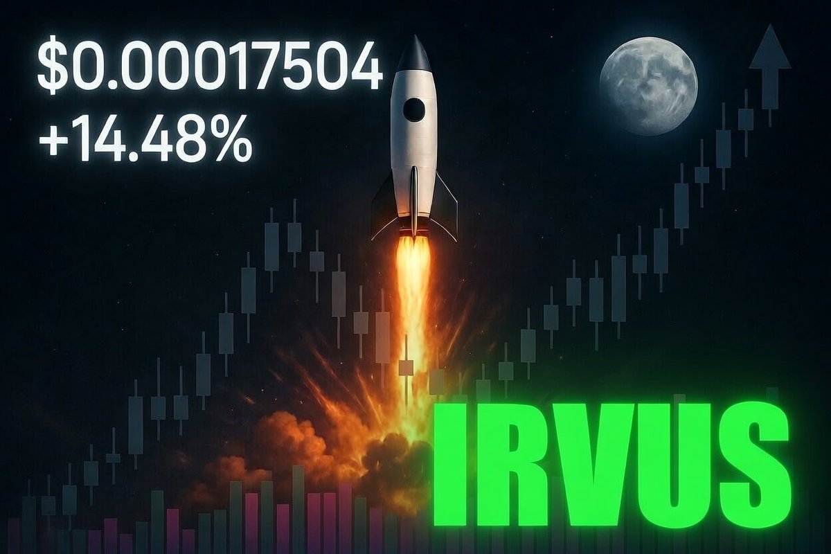qh00stt1's tweet photo. IRVUS is pumping hard!
+14.48% in the last 15 minutes!
Green candles everywhere, volume spiking, chart looking bullish AF 
MC: $167K | Holders: 896
Iran vs USA meme coin heating up... Are you in?
Quick Buy ready 
#IRVUS #MemeCoin #CryptoPumps
@IRVUSTOKEN https://t.co/rKLoZZOcy3