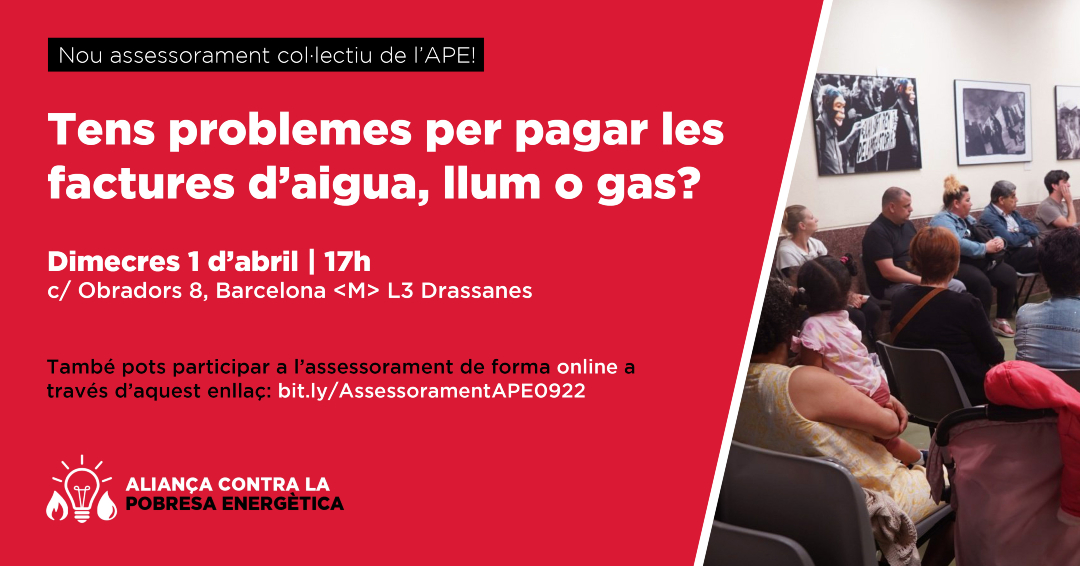Aliança contra la Pobresa Energètica tweet media