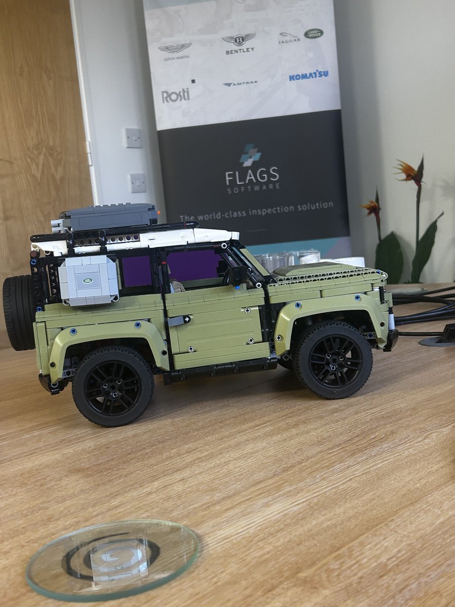 FlagsSoftware's tweet photo. Do you have quirky little collectables in your office that cheer you up when you see them? 

For us at FLAGS HQ, it's our Lego car - a fun reminder of creativity, and a bit of problem-solving!! https://t.co/WzbqapXZFM