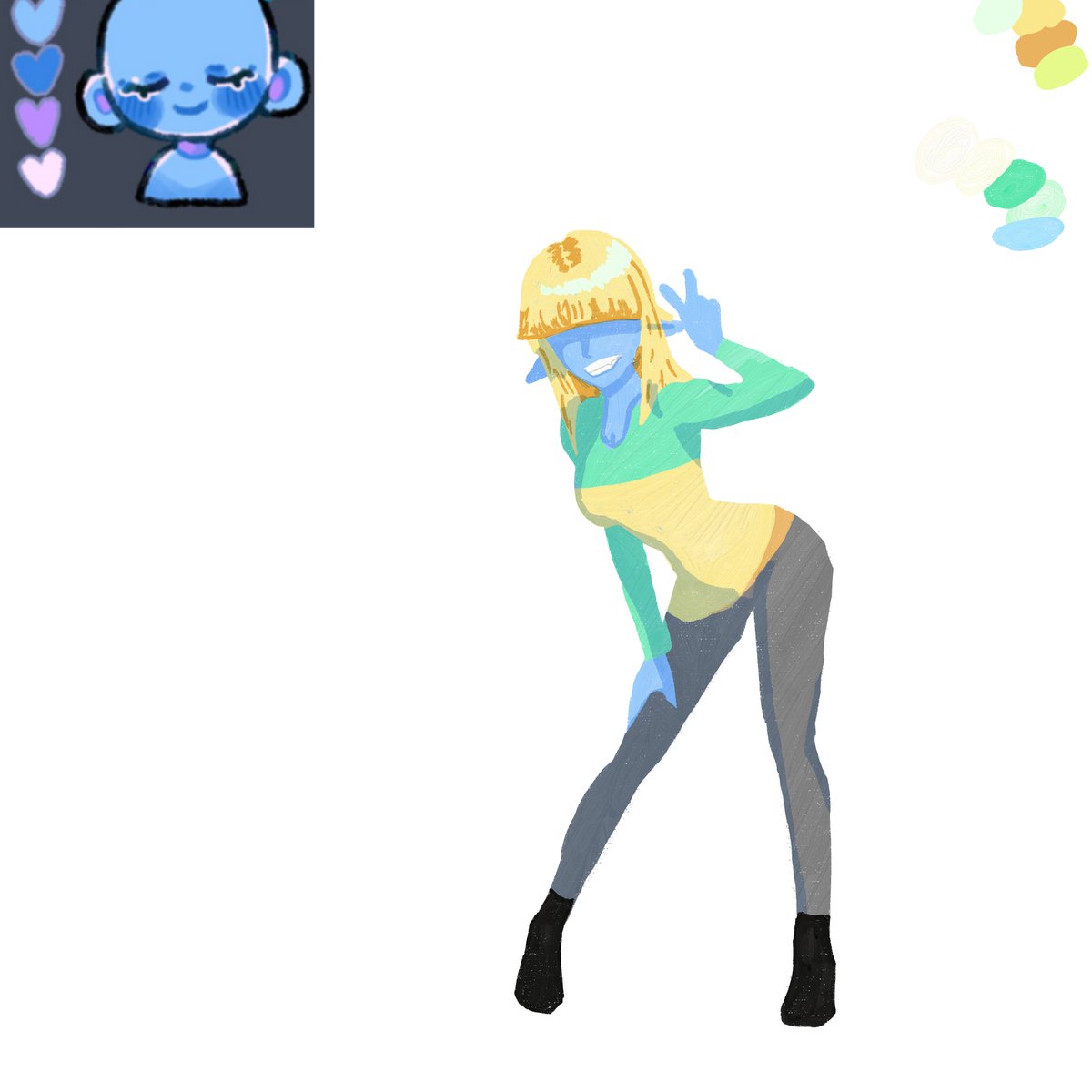 Pixel JamJar making friends and drawing!🔞 tweet media