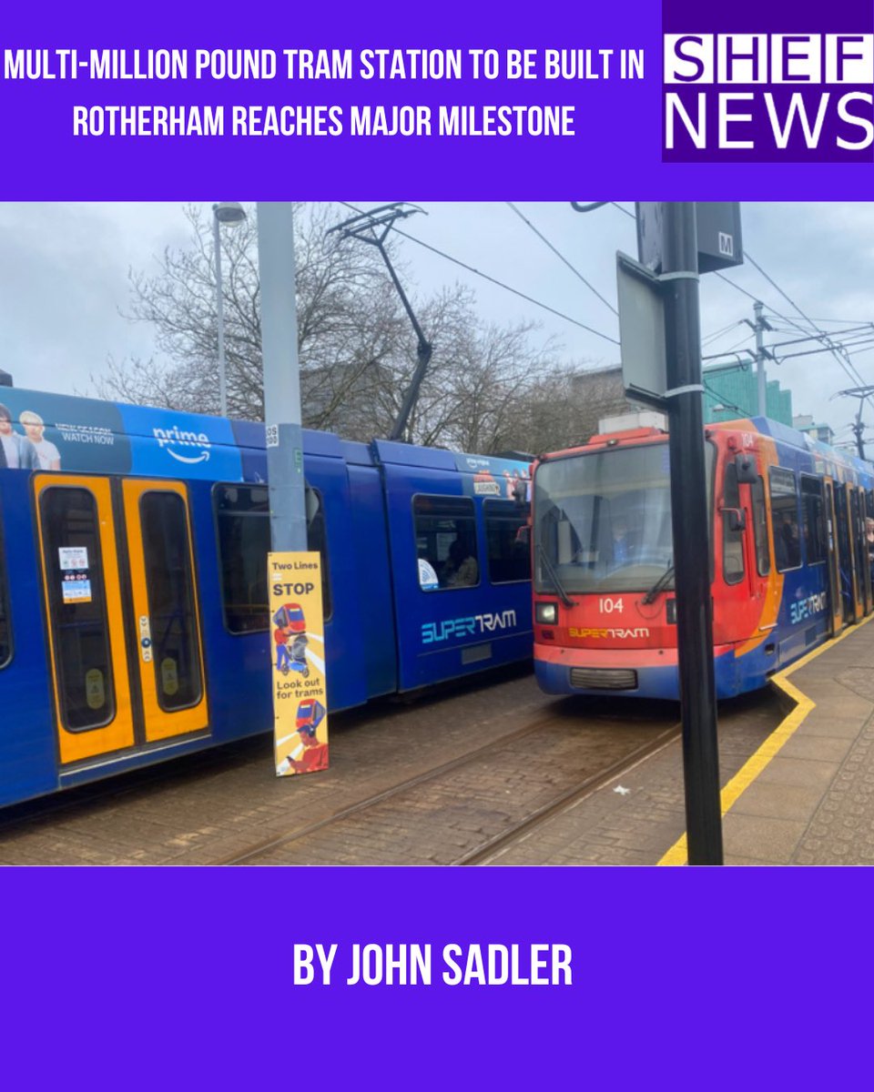 ShefNews's tweet image. Multi Million pound tram station 🚊 To be built outside of Magna Science Adventure centre in Rotherham is due to open on April 7th‼️

Click the link below to read the full article:🔗

shefnews.co.uk/index.php/2026…

#trams #travels #rotherham