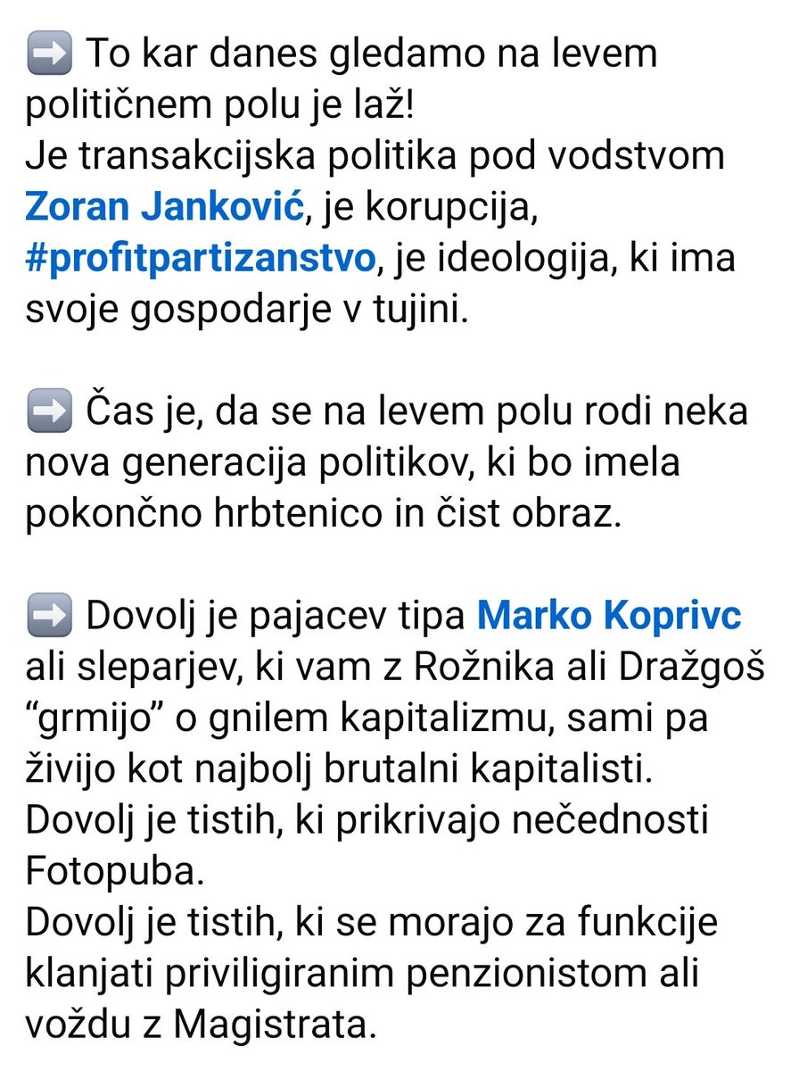 Videtič o trenutni situaciji; 
👏👏👏