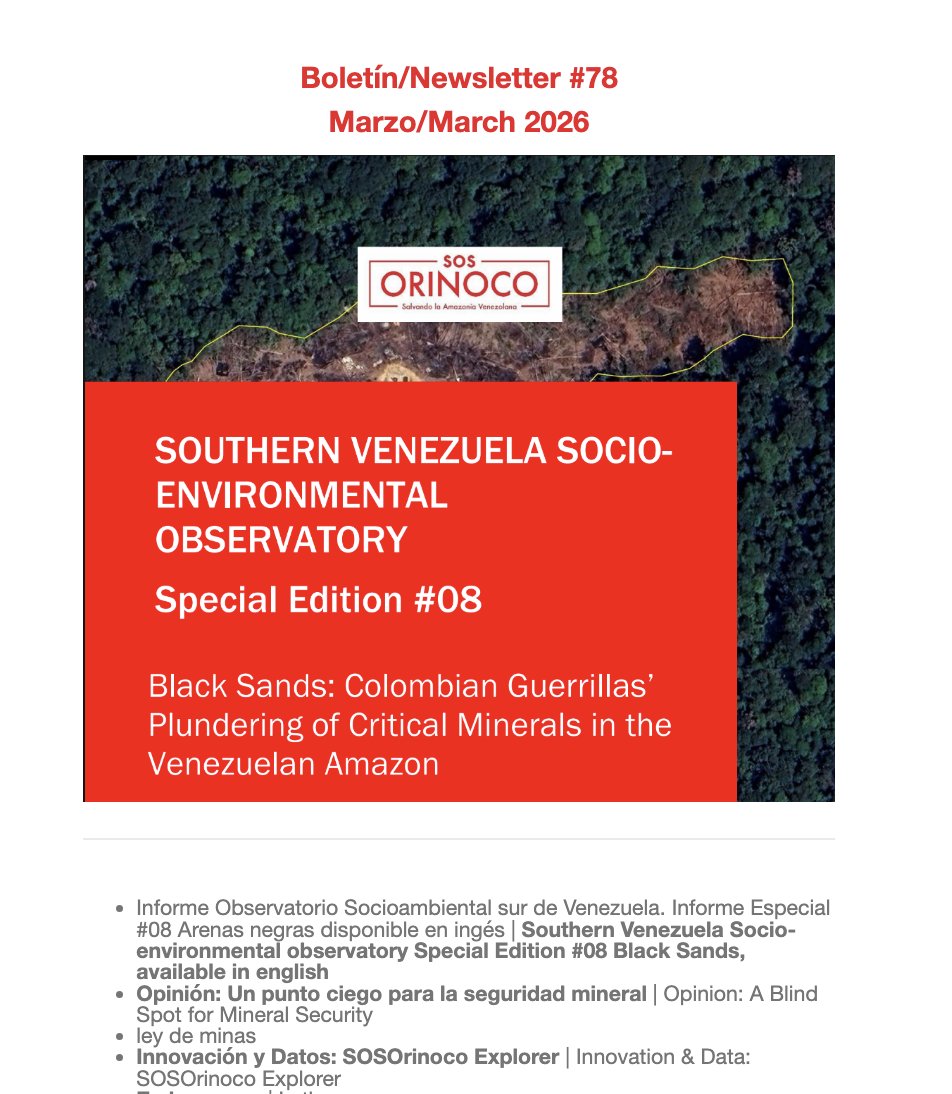 SOS Orinoco tweet media