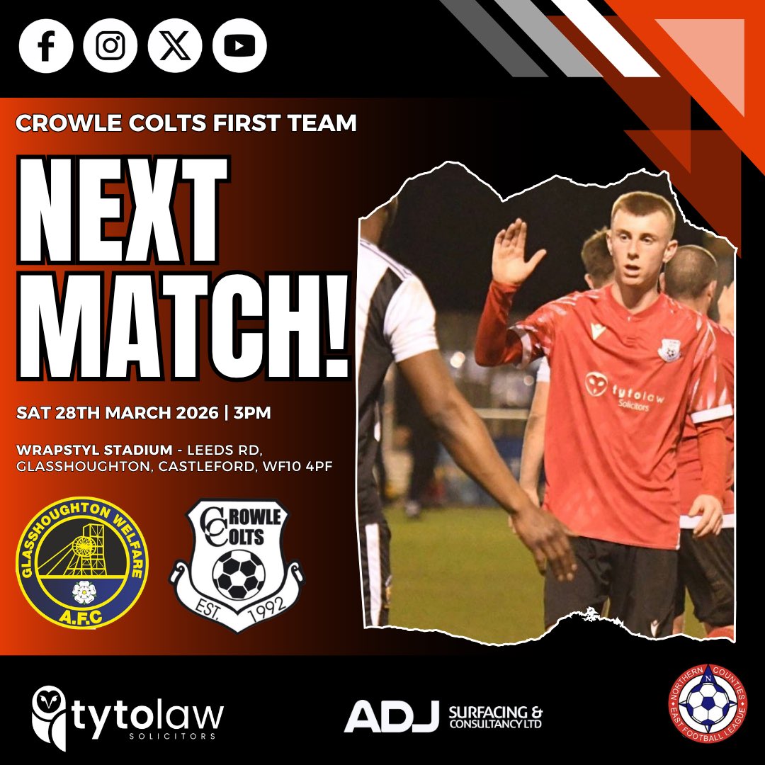 Crowle Colts FC | Est 1992 tweet media