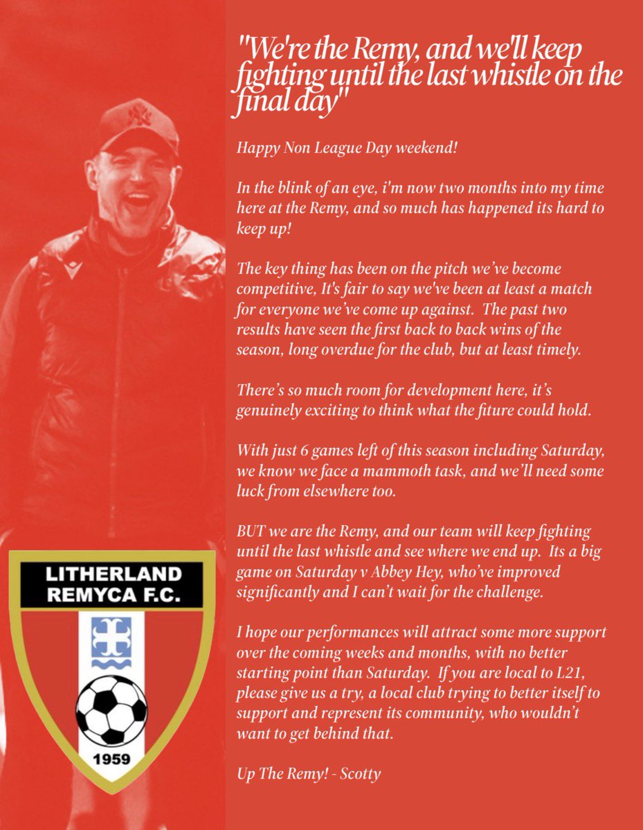 Litherland REMYCA FC tweet media
