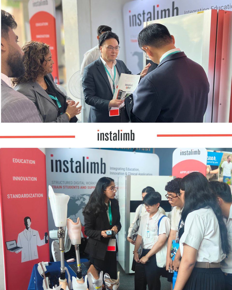 Instalimbindia's tweet photo. Innovation has no borders. 🦾✨

At @ISPO_int  GEM #Thailand, we’re connecting, learning and pushing for more quality prosthetic care worldwide. ���

#Instalimb #Prosthetics #amputee #GlobalHealth  #medtech https://t.co/whNXblYTBP
