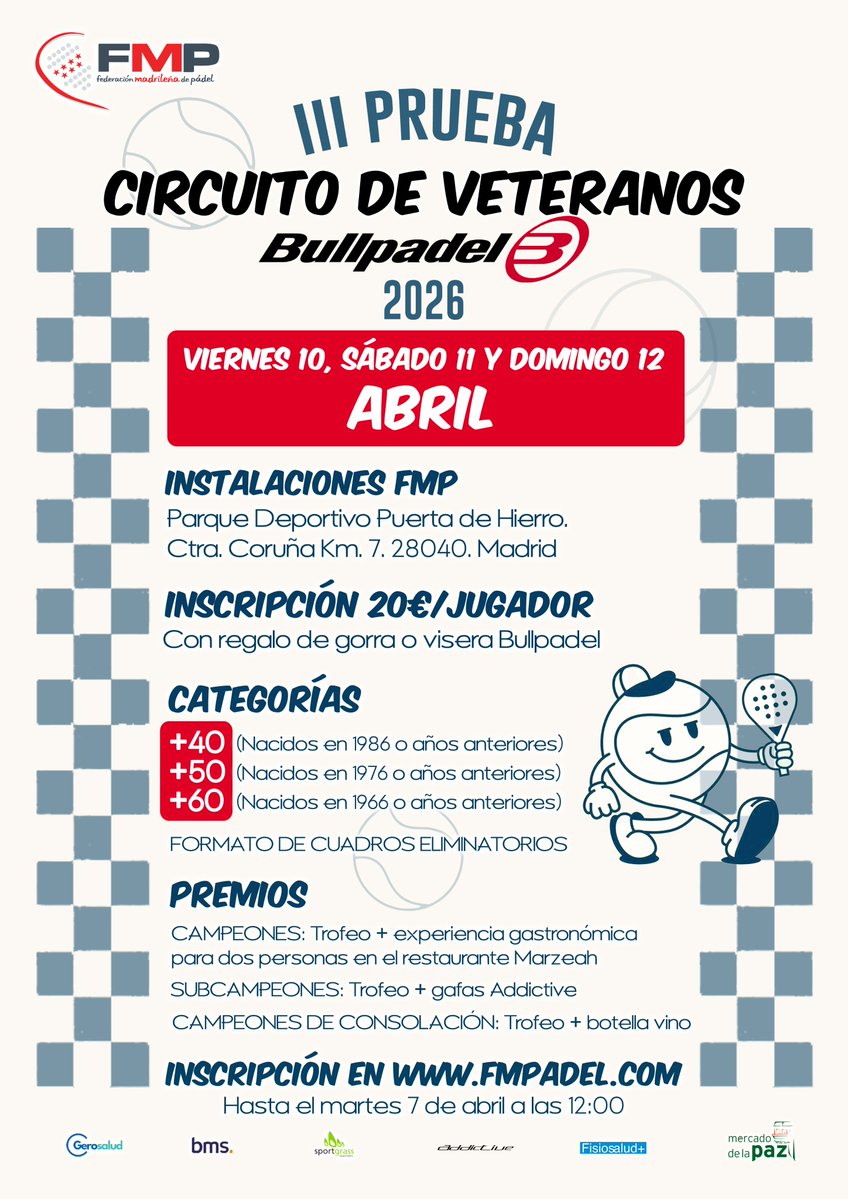 FMP Federación Madrileña de Pádel tweet media