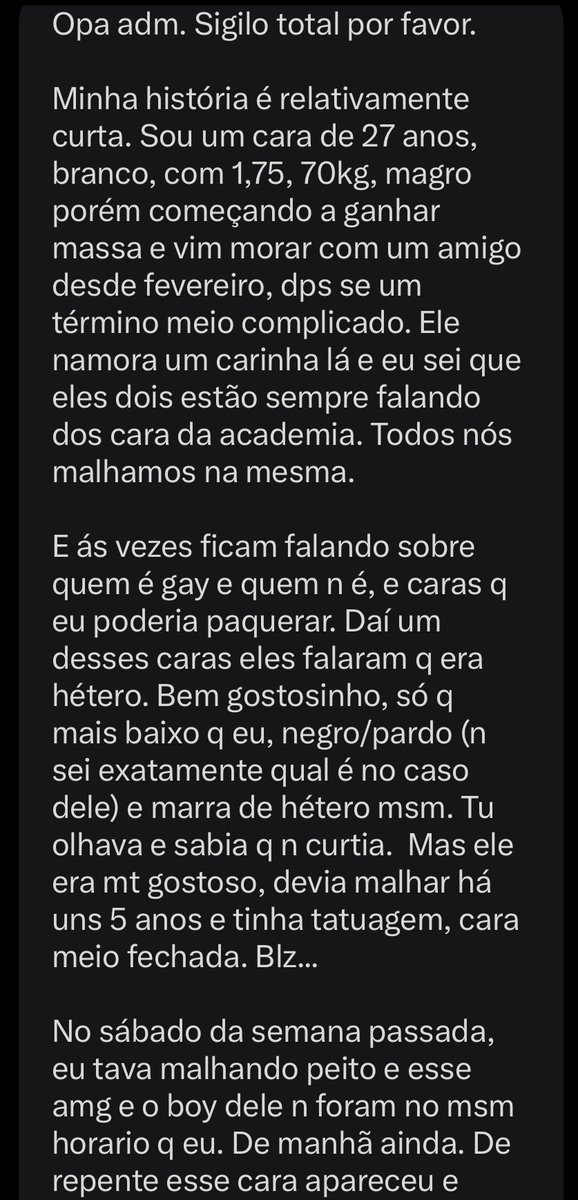 Relatos De Brotheragem tweet media