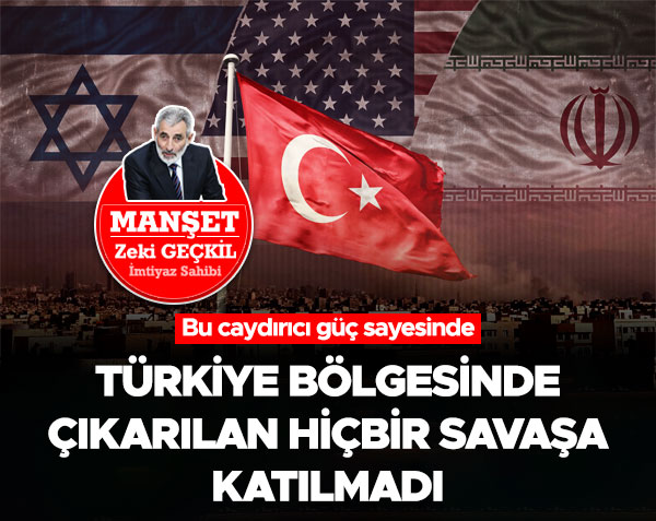 🔴MANŞET- Gazetemiz İmtiyaz Sahibi Zeki Geçkil, aktüel gelişmelere dair değerlendirmelerde bulundu. 
▪️Bu caydırıcı güç sayesinde Türkiye bölgesinde çıkarılan hiçbir savaşa katılmadı
▪️Biz Şii molla rejiminin ne yaptığı ile ilgiliyiz
el-aziz.com/haber/27703267…