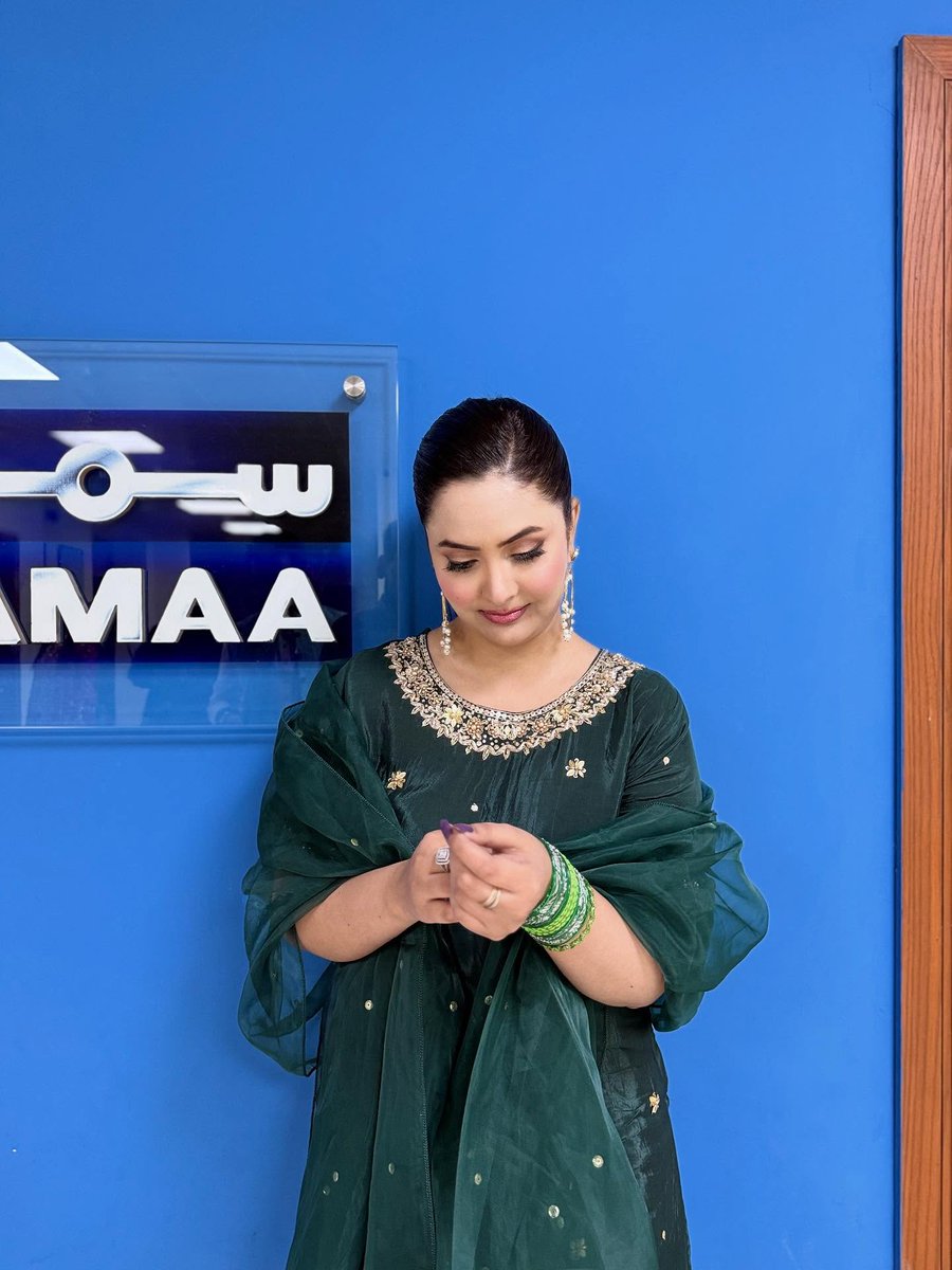 MediaSpringPk's tweet image. A presence that lingers beyond the frame ✨
 #PakeezaZahid brings depth to festive dressing.

#EID #FlashbackFriday