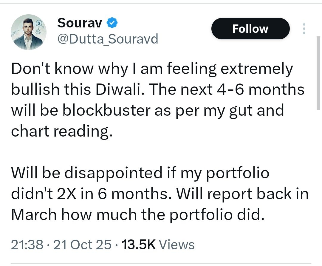 JaisishM's tweet photo. @Dutta_Souravd @Dutta_Souravd It's already march 2026, did ur PF double in last 6 months 🤣🤣🤣🤣 https://t.co/ffi4dlAIgm
