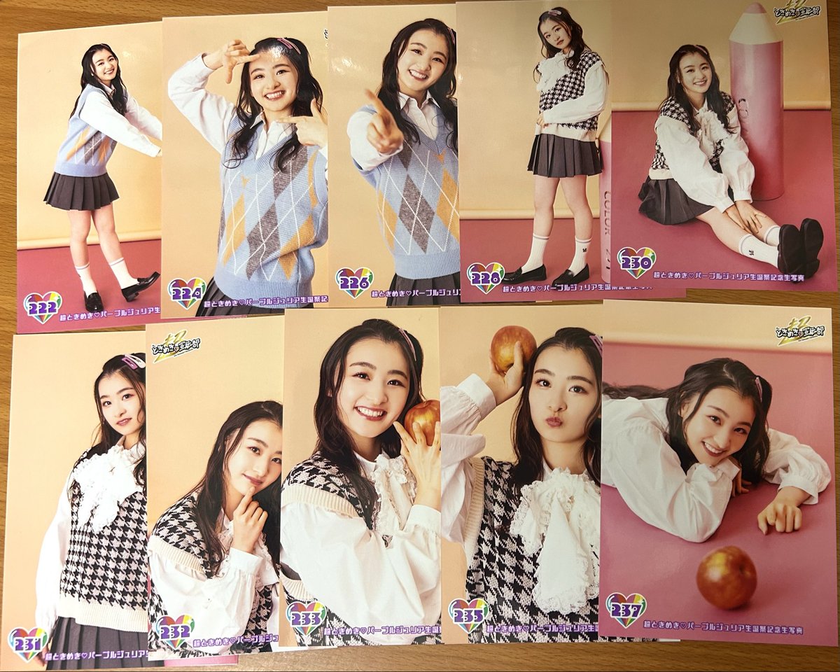 starplaTrade's tweet photo. ジュリア💜のグッズお譲りします！

譲)
画像

求)
買取
生写真1枚　100円
グッズ類　  ご相談ください。

複数だとお安くお譲りします💴

晴れ舞台☀️
28日.29日可能です🫡

お気軽にリプまたはDMにてお声がけください！

#杏ジュリア https://t.co/yJGBzfTJmP