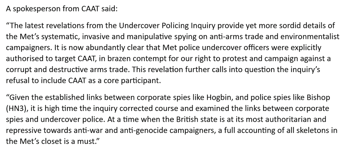 Declassified UK tweet media