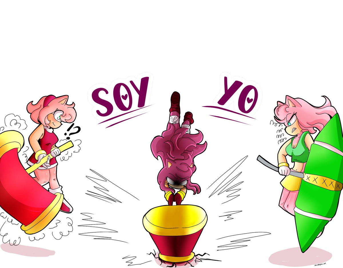 mix_multiples2's tweet photo. Mini comic 
#amyrose #sonicthehedgehogfanart  #amyloca #scourgethehedgehog
 #rosytherascal #comic #dibujodigital https://t.co/ZuAcEweJUJ