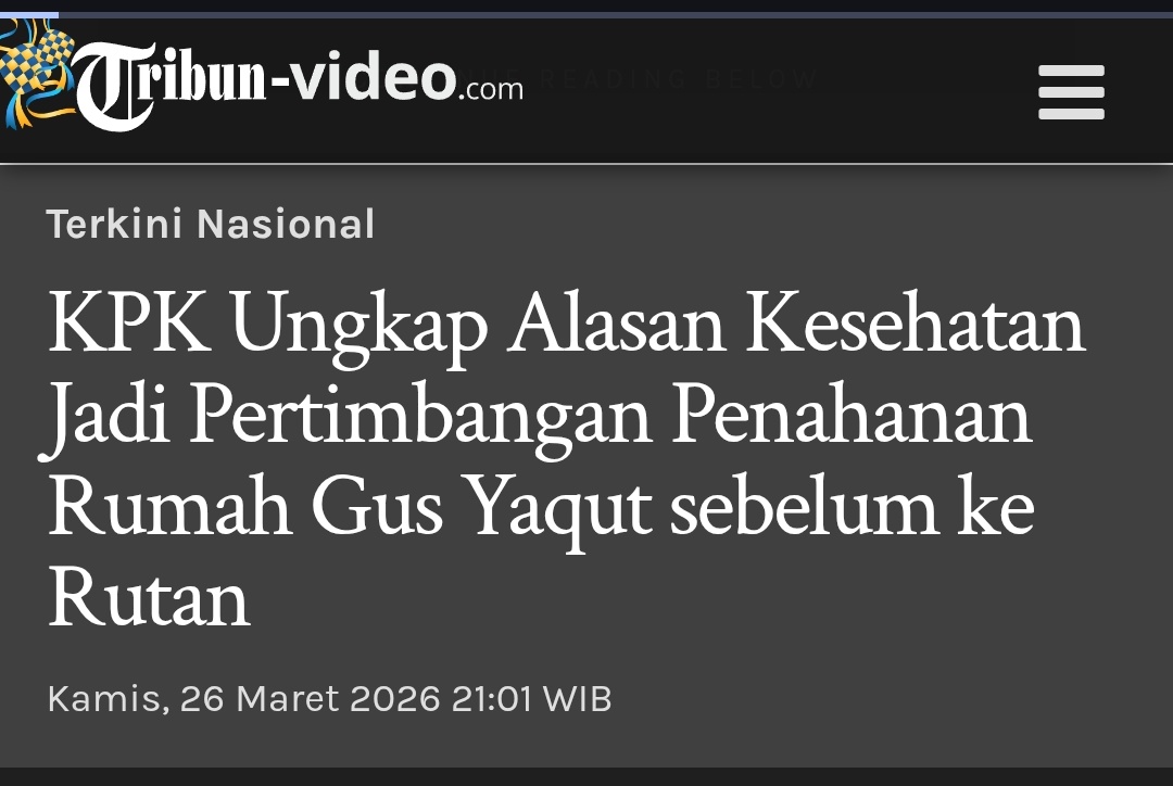AhlulQohwah's tweet photo. Lagi-lagi KPK bermanuver?

Prof Mahfud menduga, KPK sengaja memancing publik marah. Mengabulkan permohonan tahanan rumah, namun sengaja membiarkan informasinya bocor

​Bahkan, KPK sengaja menjelaskan dg dasar hukum yg salah kaprah, Pasal 108 KUHAP

https://t.co/jLgPNAODO0 https://t.co/N1LoYfNE8o