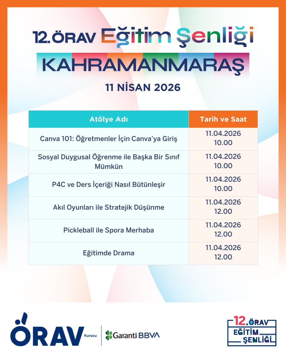 Öğretmen Akademisi Vakfı tweet media