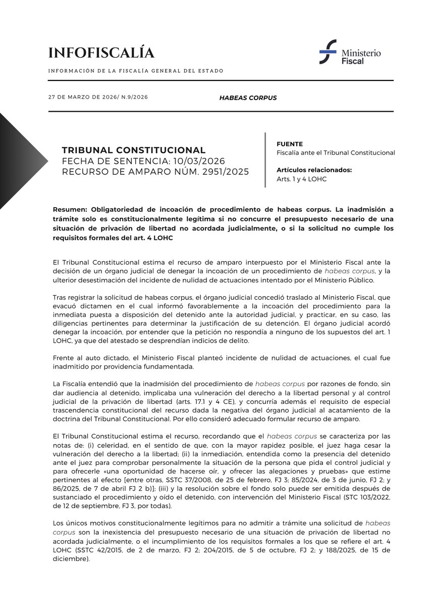 Fiscalía General tweet media