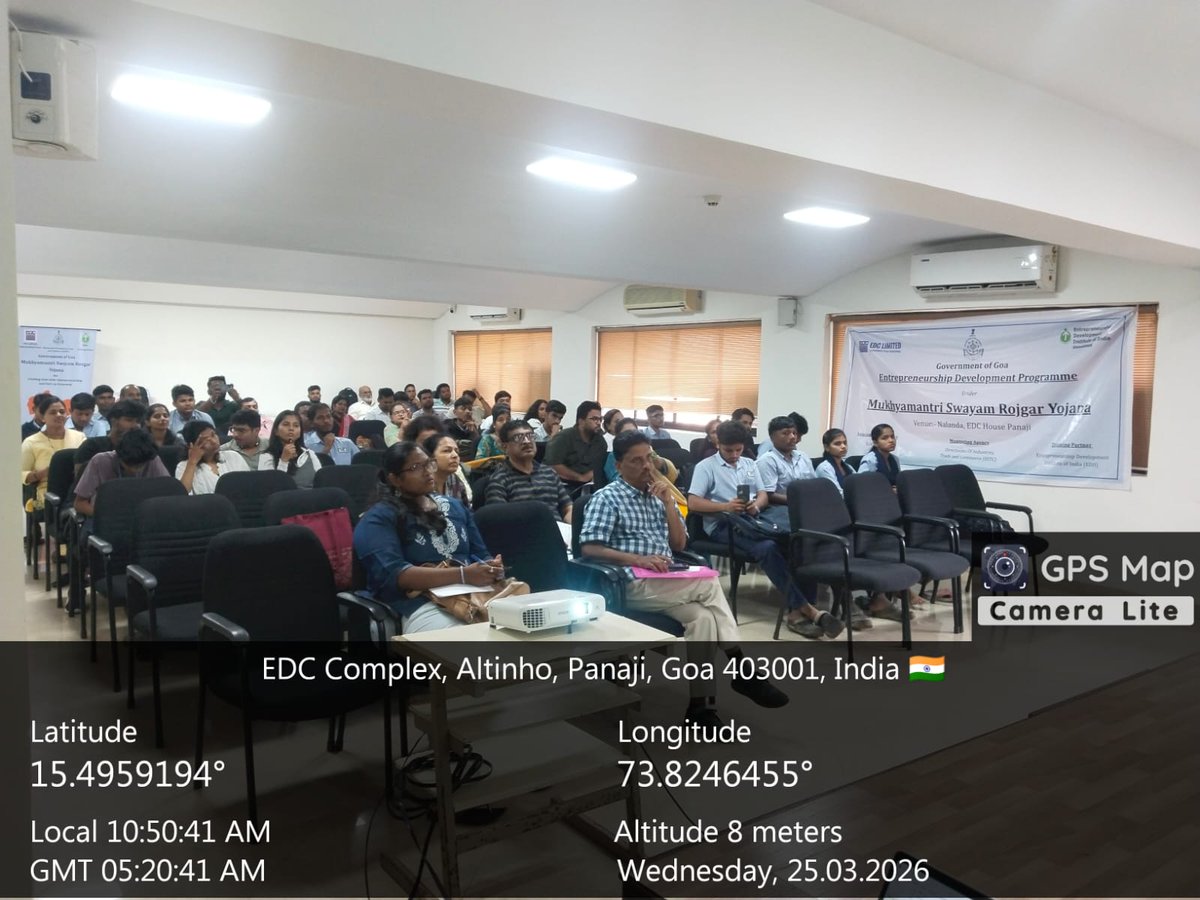 EDII Goa Centre tweet media