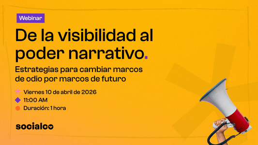 SocialCo_es's tweet photo. Hablaremos de cómo influir en los marcos narrativos que modelan la opinión pública y de la necesidad de pasar de campañas aisladas a crear infraestructuras narrativas a largo plazo. Nos acompañan entidades que nos hablarán desde su propia experiencia https://t.co/8nnQa0MAiK https://t.co/s9oc7kXn8s