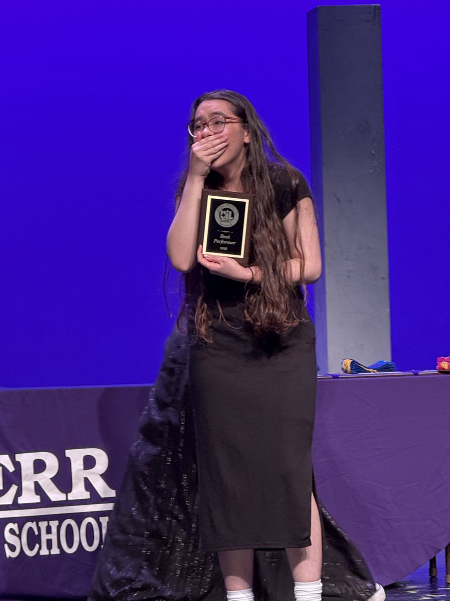 CadreKerr's tweet photo. CK took Alternate to Area. 
BEST PERFORMER- Rachel Draper
ALLSTAR CAST - Karma Ryan, Valeria Hernandez, Moises Zuniga
HONORABLE MENTION - Devin Hardy BEST TECH- Angel Lopez -Last chance to see The Sweet Science of Bruising tonight @ 7 PM. ￼@AliefProud @aliefkerr  @aliefFineArts https://t.co/UWqVYF5CxD