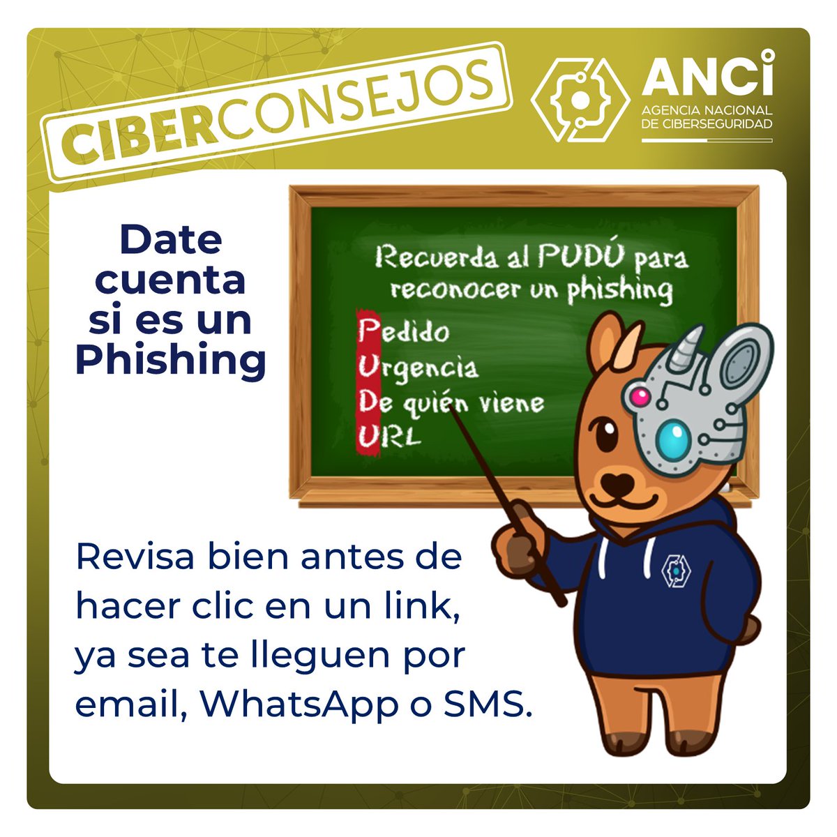 Agencia Nacional de Ciberseguridad (ANCI) tweet media