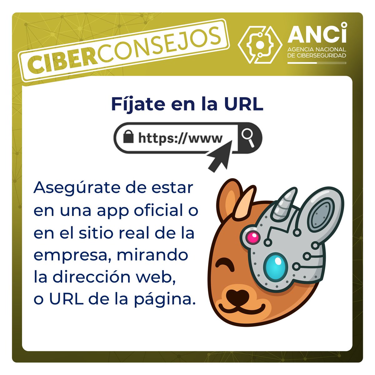 Agencia Nacional de Ciberseguridad (ANCI) tweet media