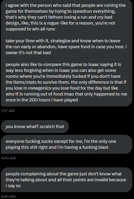 Mewgenics Takes & Confessions tweet media