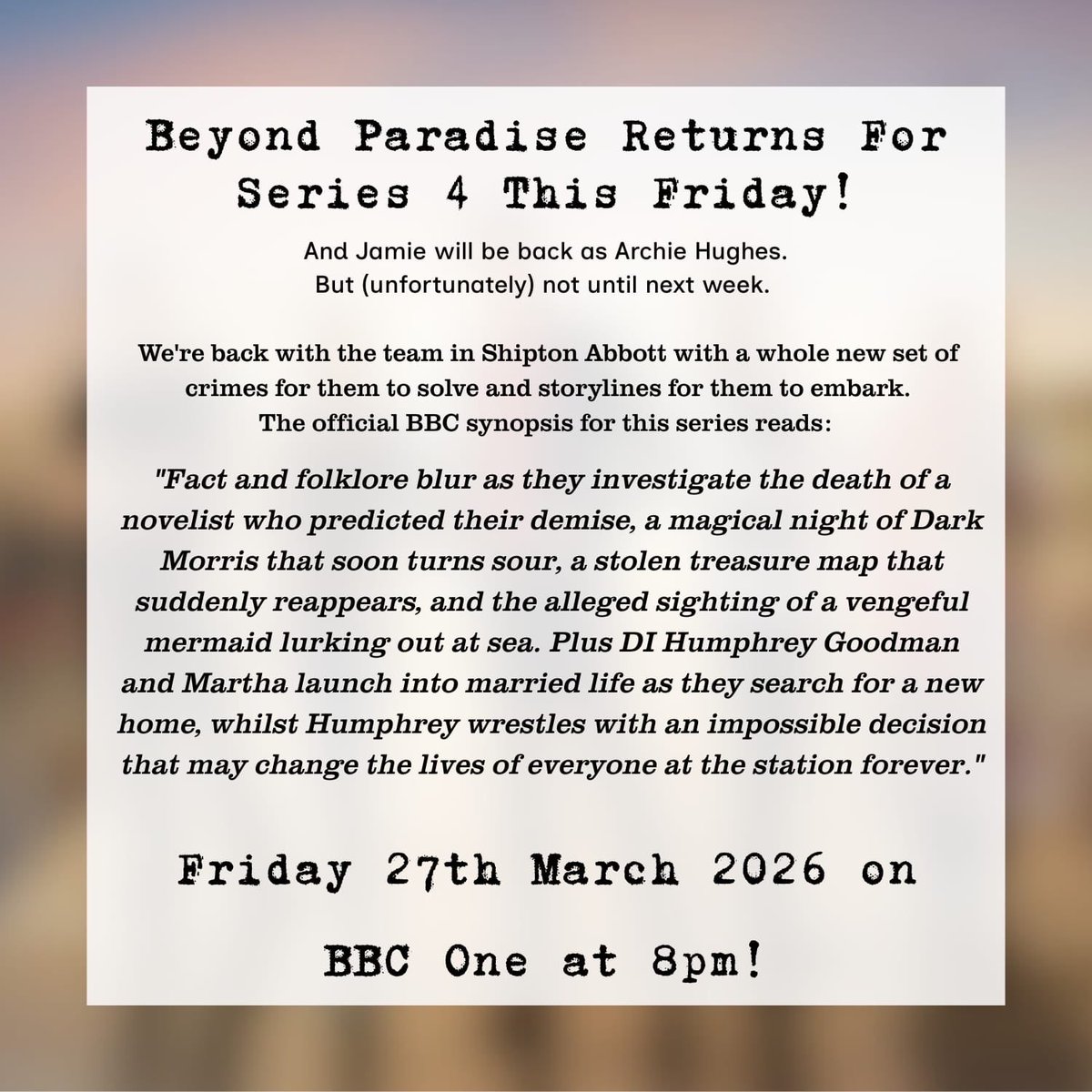 Jamie Bamber Daily tweet media