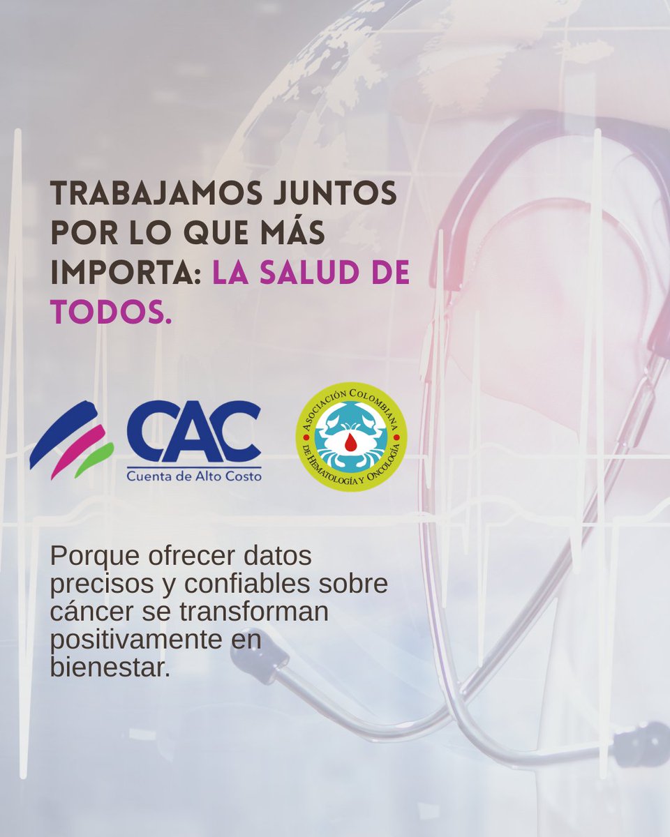 Asociación Colombiana de Hematología y Oncología tweet media