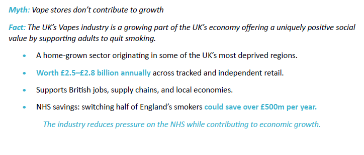 APPG for Responsible Vaping tweet media
