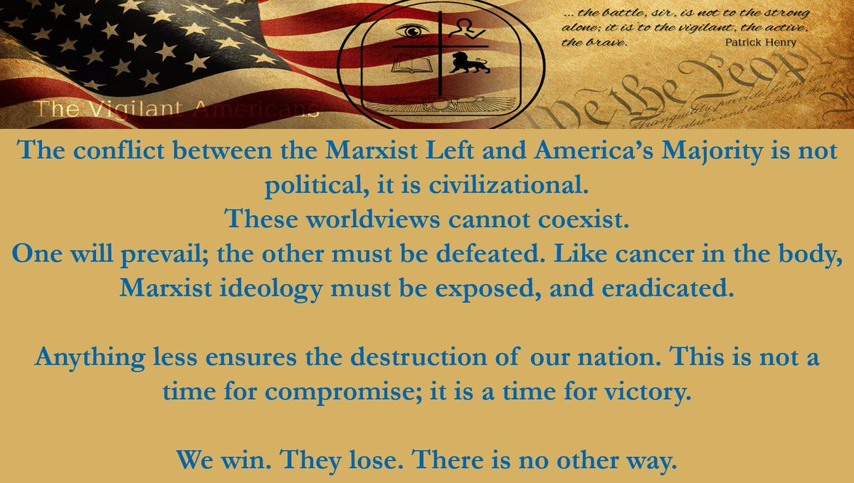Samuel Ibrahim | The Vigilant Americans tweet media