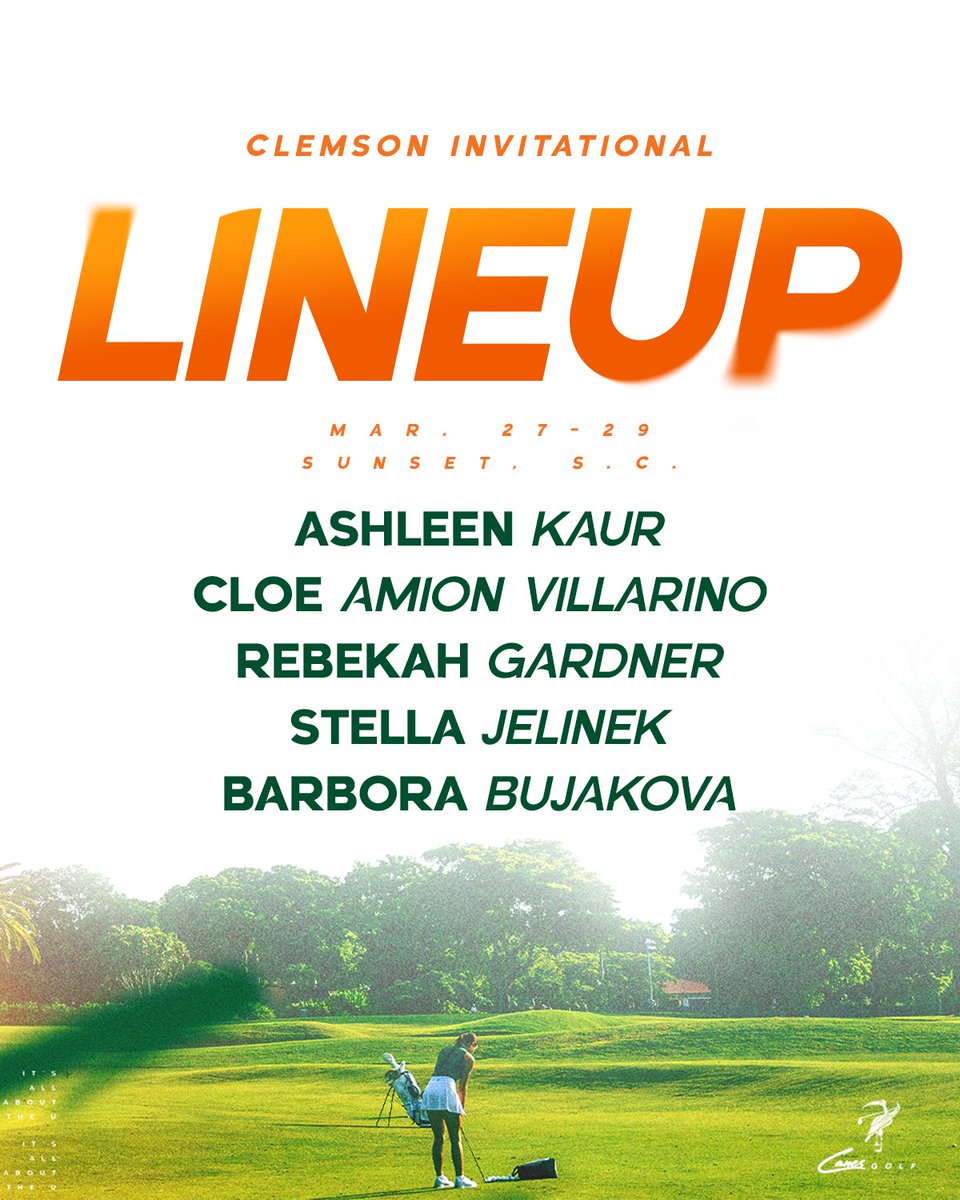 Miami Hurricanes Golf tweet media