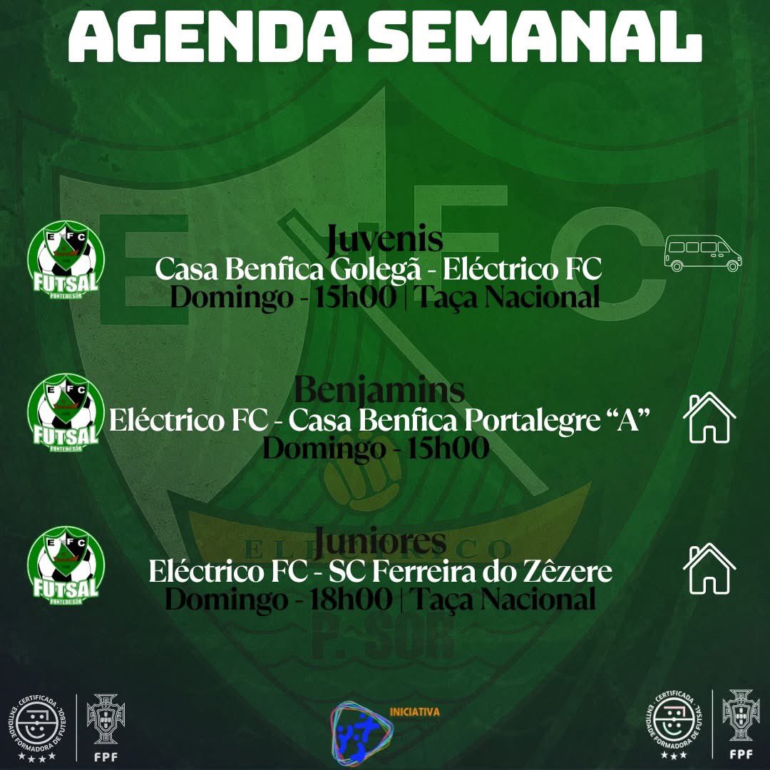 Eléctrico Futebol Clube tweet media