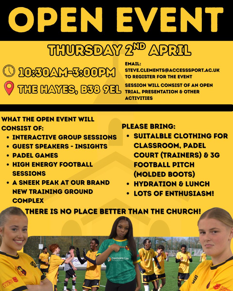 Alvechurch Centre of Excellence tweet media