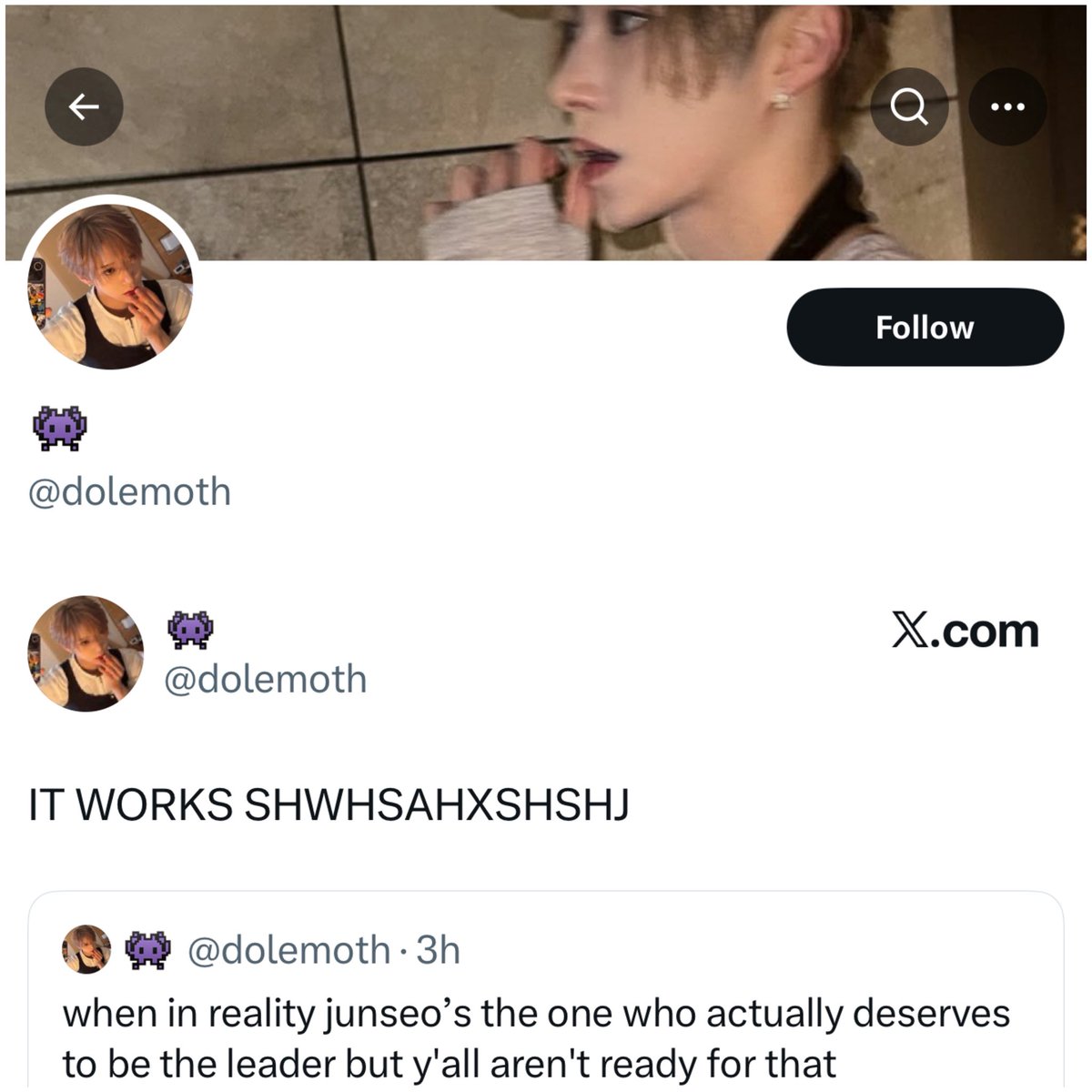 KIM JUNSEO PROTECT tweet media