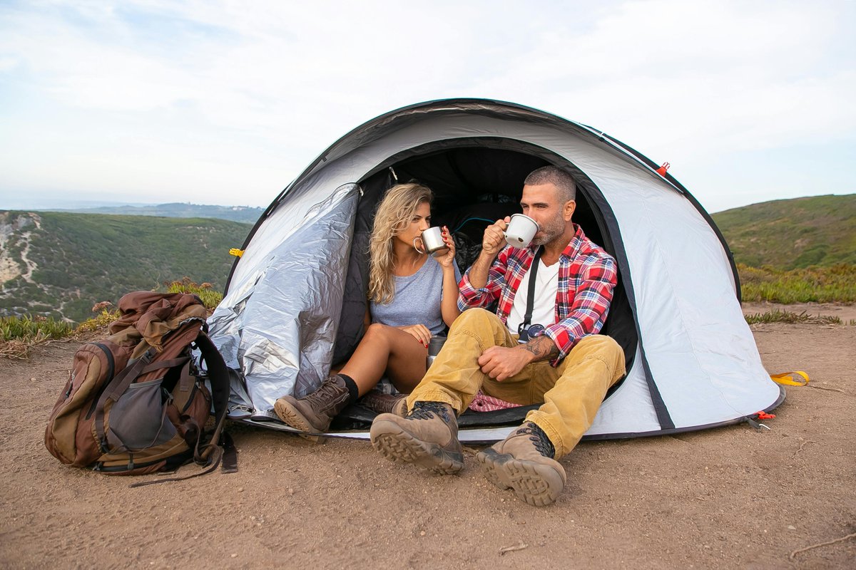 thecampwizard's tweet image. 🏕️☕ Coffee in the tent with someone special — doesn’t get much better.
Find your camping gear at thecampingwizard.com
#TheCampingWizard #CampingLife #TentLife #OutdoorAdventure #GetOutside