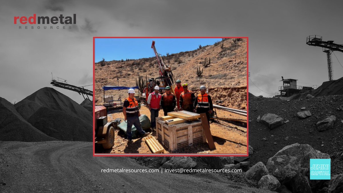 redmetalltd's tweet photo. Advancing Carrizal: drilling, geophysics, metallurgical work, and expansion opportunities driving the next stage of exploration.
 
#Copper #Mining #ExplorationUpdate $RMES.C $RMES.CA $RMESF  @mining @jeminicapital @capitaljemini #mintwit https://t.co/gg0upKPFEv