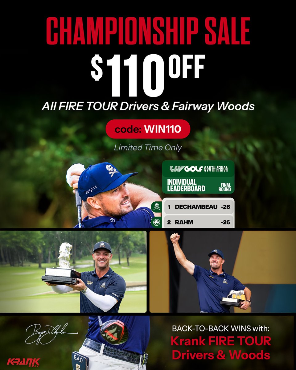Krank Golf tweet media