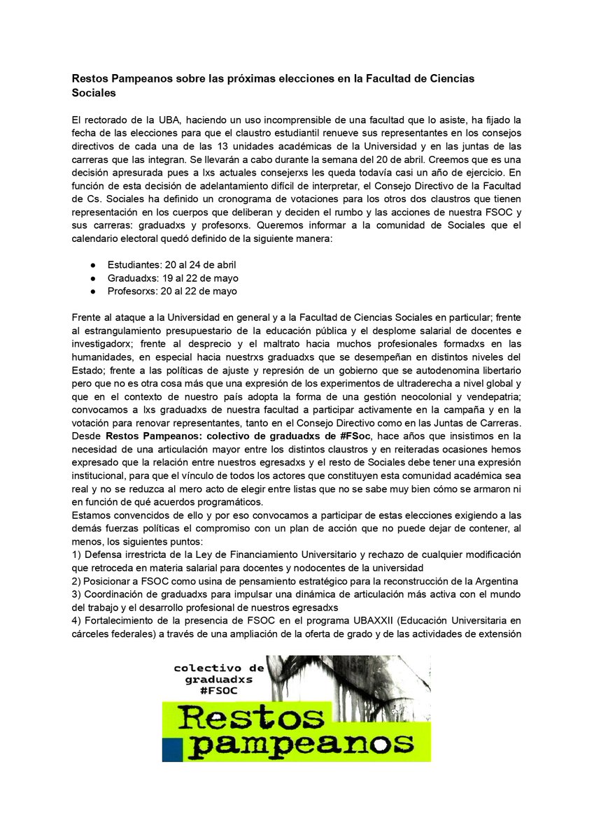Restos Pampeanos tweet media