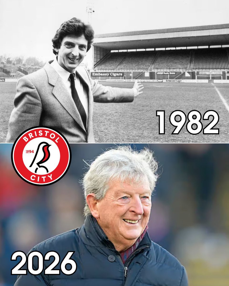 روي هودسون درب بريستول سيتي قبل 43 سنة ليعود لهم اليوم من جديد ، واو 🤩