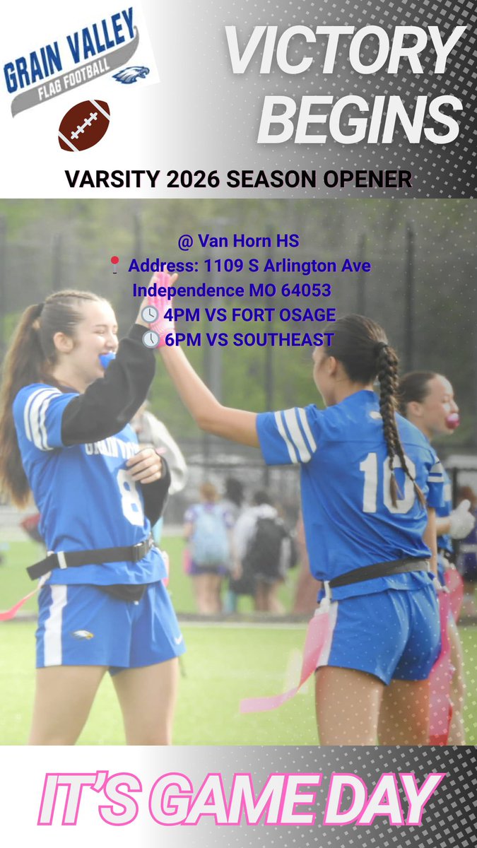 GV Lady Eagles Flag Football tweet media