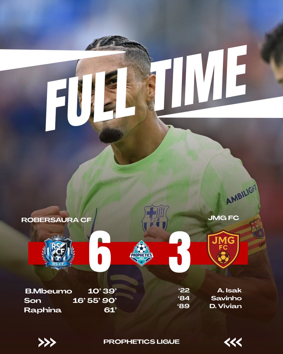 FULL TIME <a href="/robersauracf/">RoberSaura CF</a> vs <a href="/fc_jmg/">JMG FC</a>