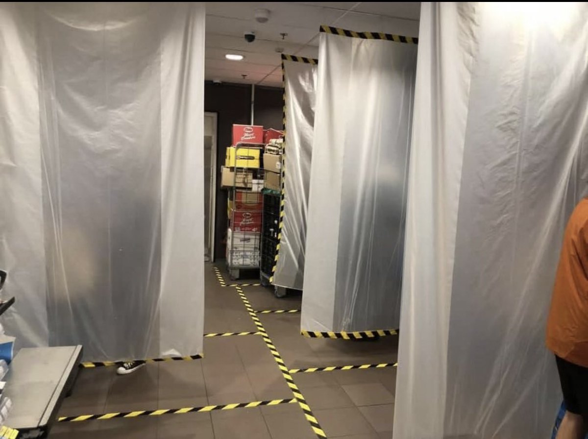 SandervanBetten's tweet image. Albert Heijn #AH 27 maart 2020. (#Corona tijd)